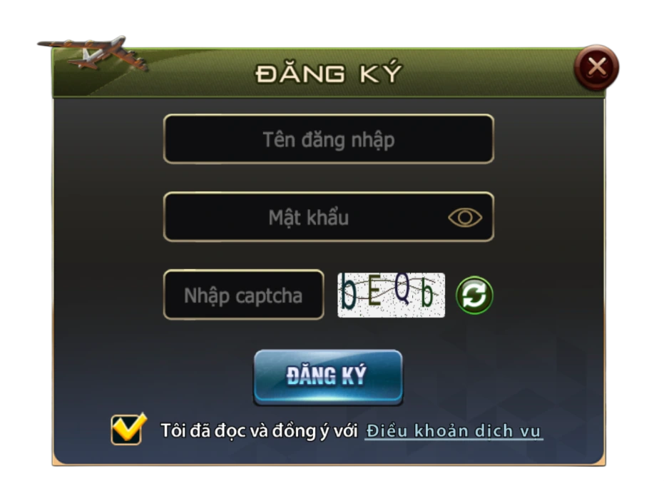 Khung đăng ký B52 CLUB VIN