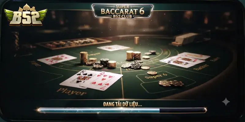 Super Baccarat 6 B52 CLUB trải nghiệm game bài cuốn hút đầy sắc màu